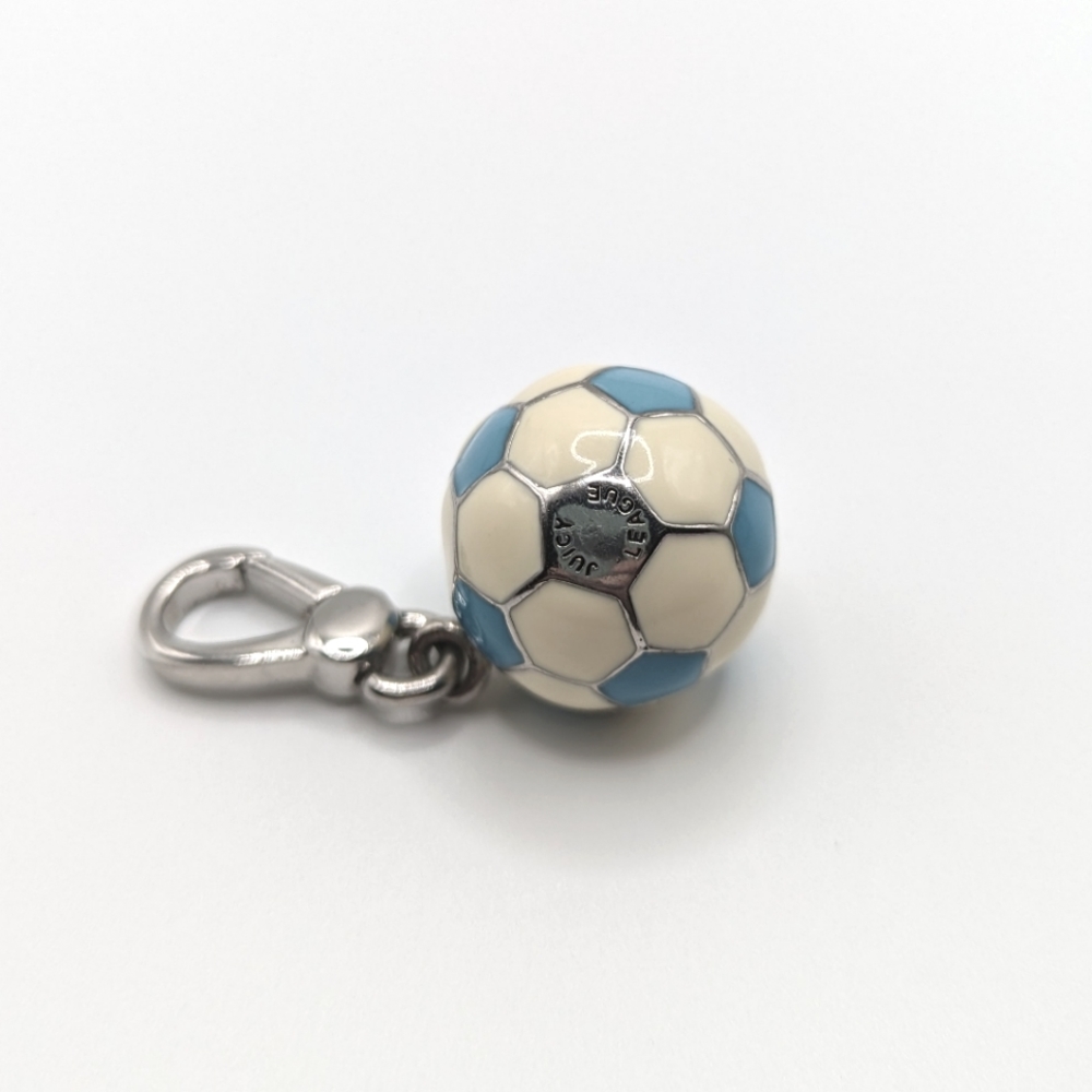 Retired Juicy Couture Blue Soccer Ball Charm